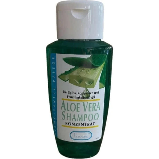 floracell Aloe Vera Shampoo für sensible Kopfhaut & trockenes Haar, 200 ml