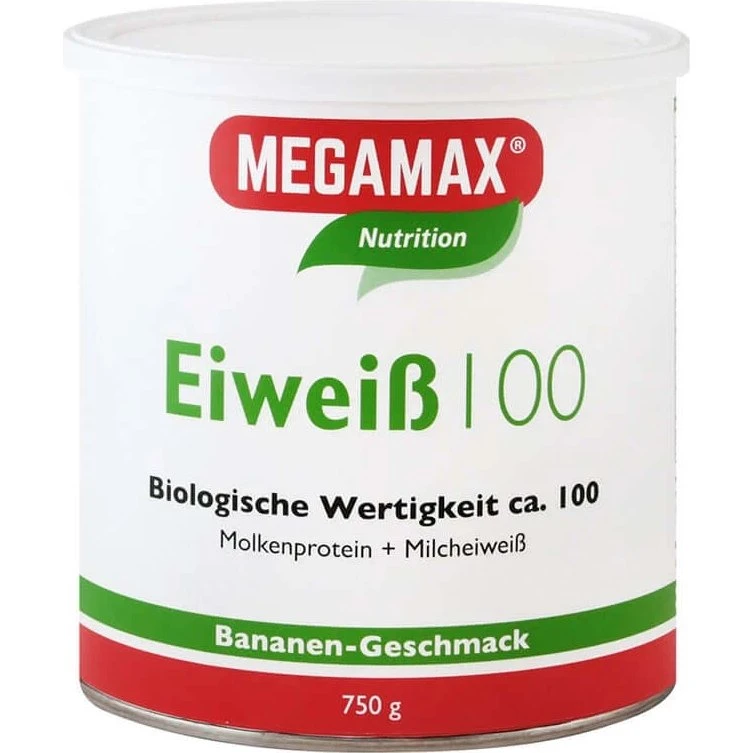 MEGAMAX Eiweiß 100 Banane 750 g