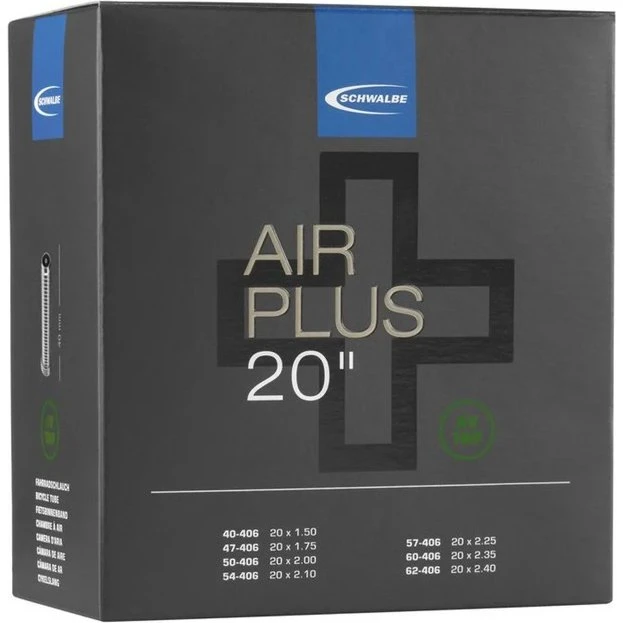 Schwalbe AIR PLUS Schlauch 20 Zoll 40 mm