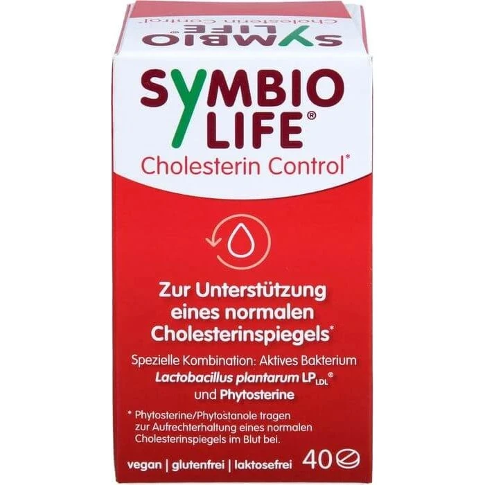 SYMBIOLIFE Cholesterin Control mit Phytosterinen, 40 Tabletten