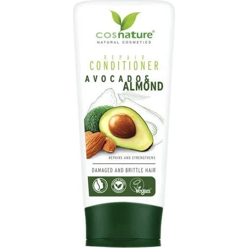 Cosnature Natürliche regenerierende Haarspülung mit Avocado & Mandel, 250 ml