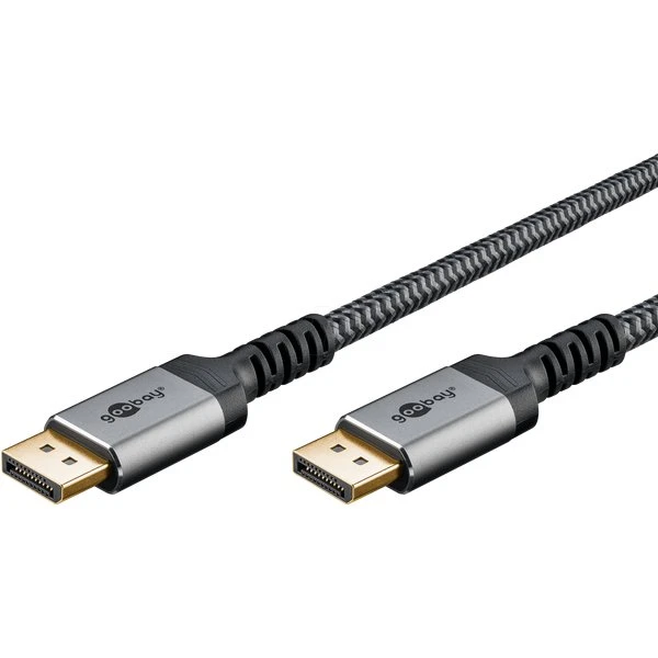 Goobay DisplayPort 1.4 Kabel 8K 60 Hz schwarz