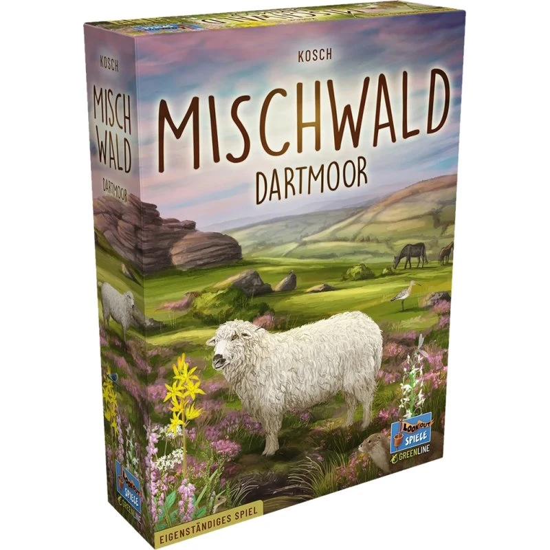 Asmodee Mischwald: Dartmoor - Eigenständiges Brettspiel