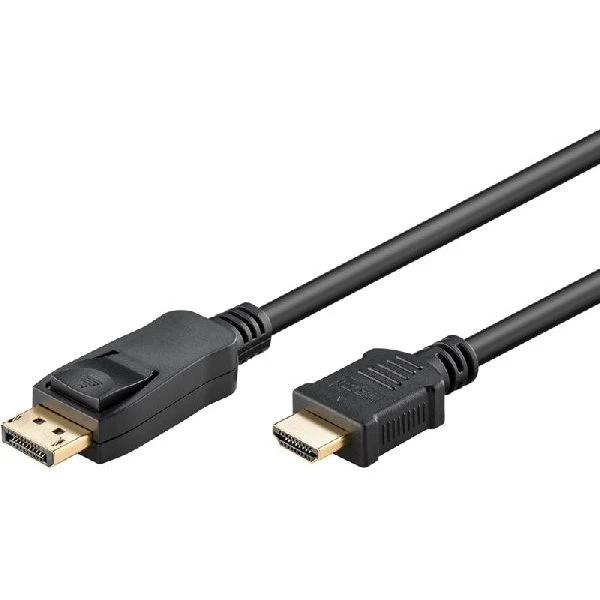 Goobay DisplayPort 1.4 Kabel 5 m schwarz