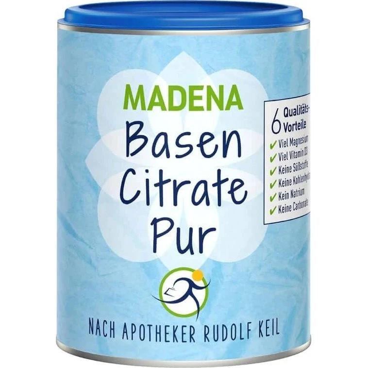 Basen Citrate Pur nach Apotheker Rudolf Keil, 216 g