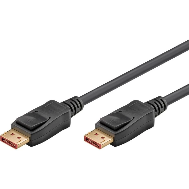 Goobay DisplayPort™ 2.1 Kabel 80 Gbit/s, 1,0 m