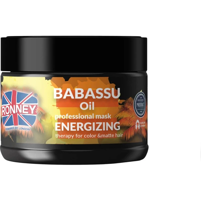 Organic Haarmaske mit Babassuöl für coloriertes Haar, 300ml