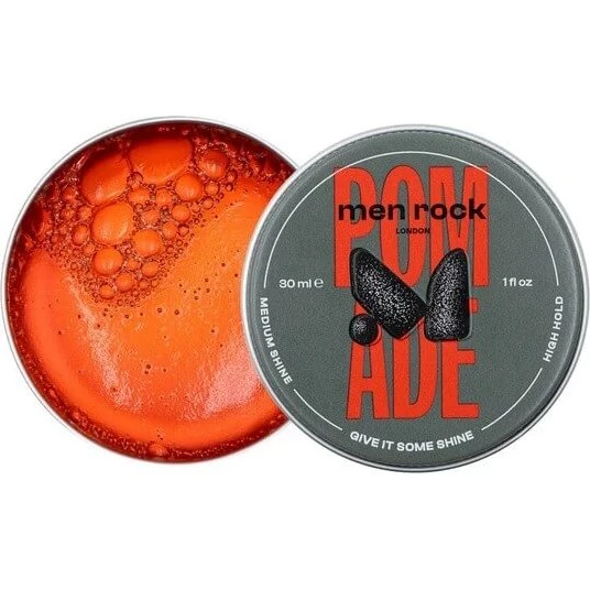 Men Rock Pomade - Starker Halt & Mittlerer Glanz, 30 ml