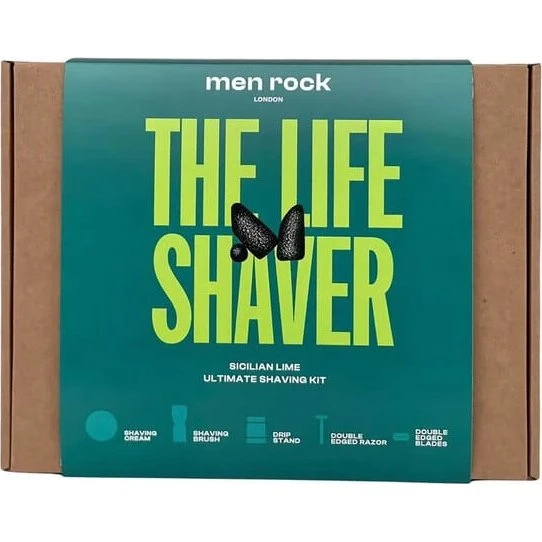 Men Rock Ultimate Shaving Gift Set Sicilian Lime