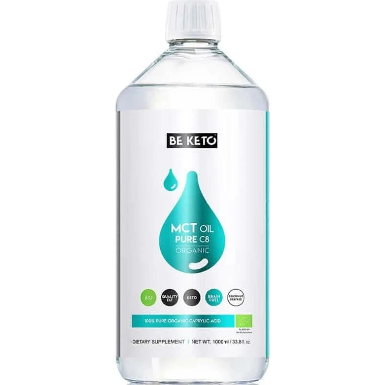 BeKeto Bio MCT-Öl 100% C8 1000ml