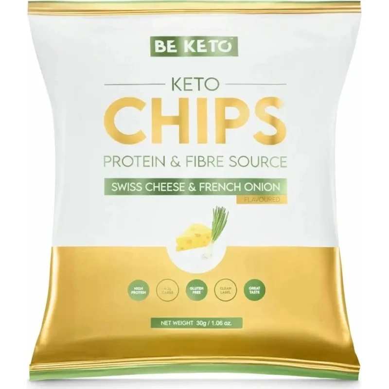 Beketo Keto Chips Schweizer Käse & Französische Zwiebel 30 g