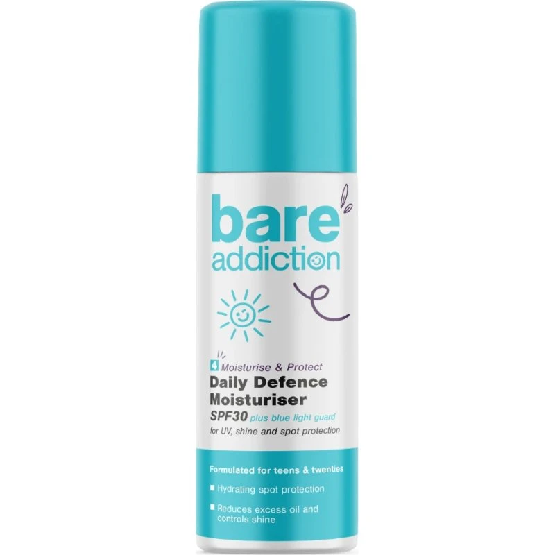 Bare Addiction Daily Defense Moisturise SPF 30, 50 ml