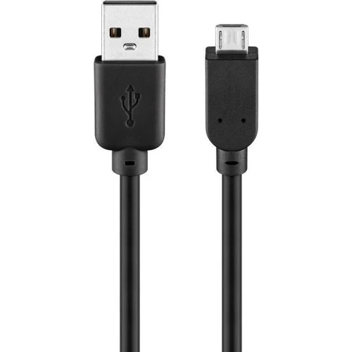 Goobay 93921 USB-A auf Micro-B Kabel 5m schwarz