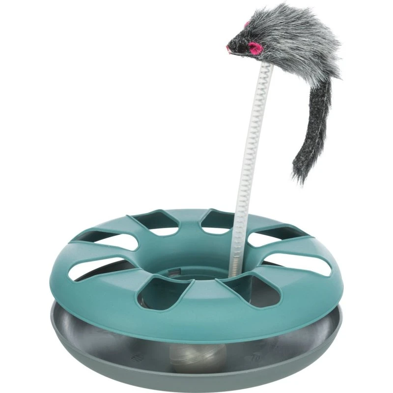 TRIXIE Crazy Circle Katzenspielzeug, Kunststoff, 24×29 cm