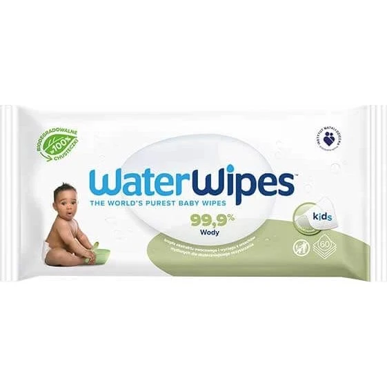 WaterWipes Soapberry Bio Feuchttücher, 60 Stück, ab Geburt