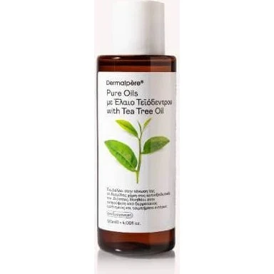DERMALPERE Pure Oils Teebaumöl 120ml für Hautreizungen
