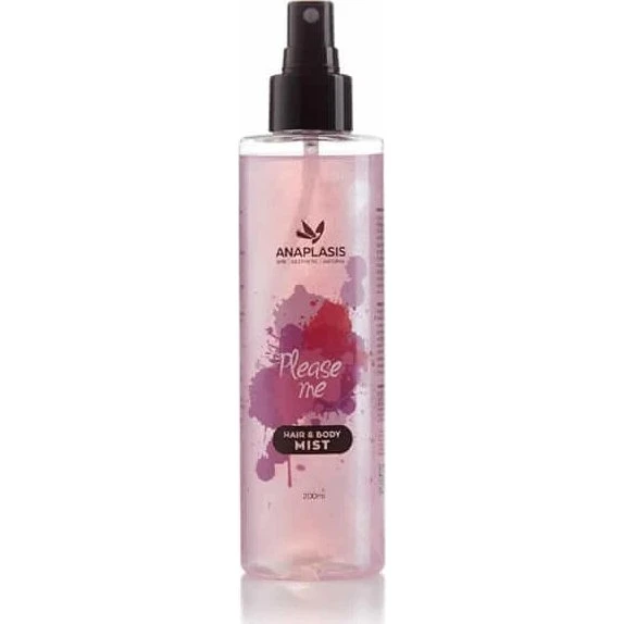 Anaplasis Please Me Hair & Body Mist, Pink Shimmer, 200ml