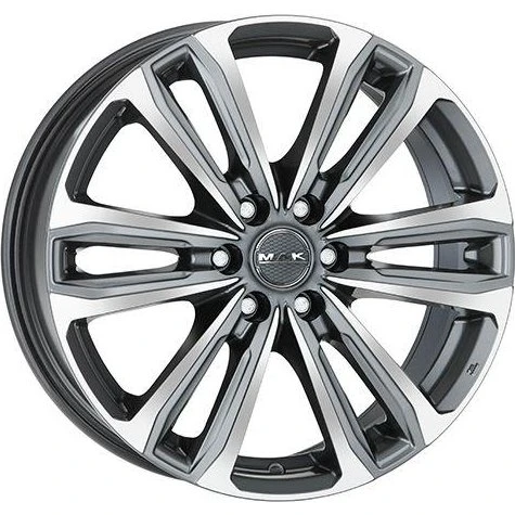 MAK SAFARI 6 Felgen 7,5Jx17 6x139.7 ET33 Gun Metallic Mirror