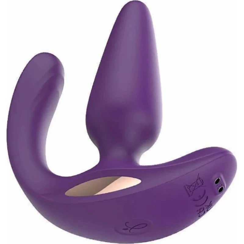 S-Hande Medea Analplug mit Vibrationen - Lila