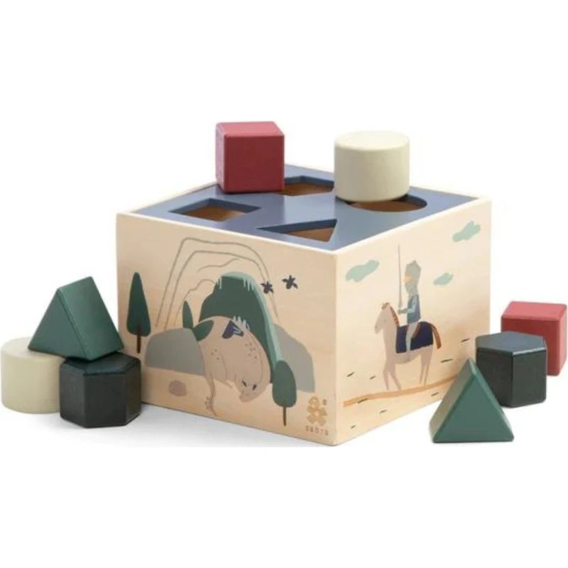 Sebra Dragon Tales Holzformensteckspiel