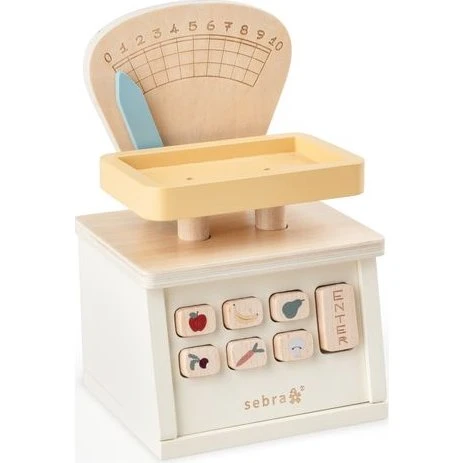 Sebra Holz-Kaufmannswaage 100% FSC