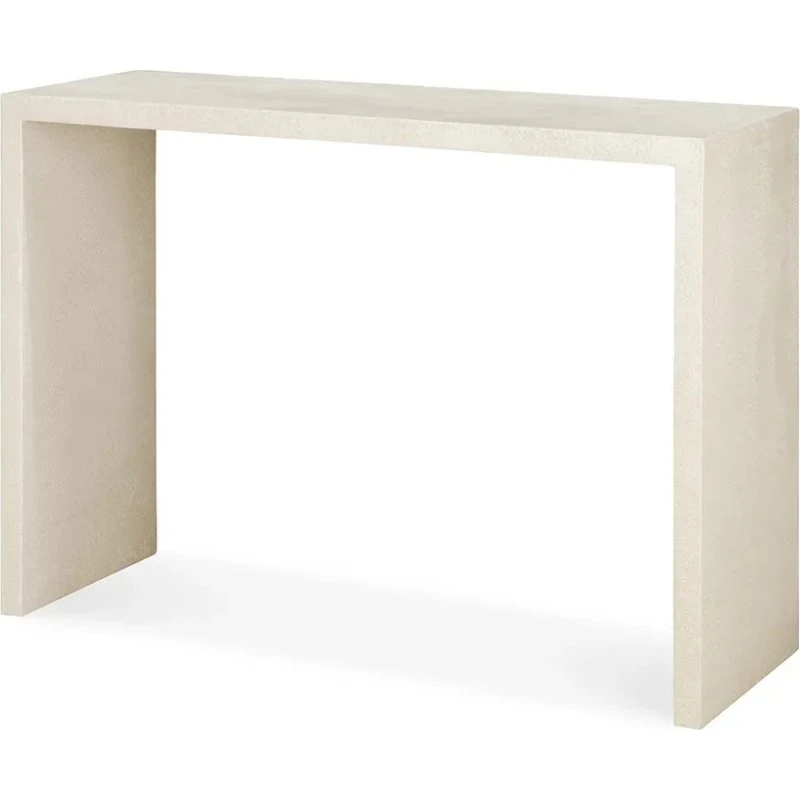 Ethnicraft Elements Konsole Weiß Mikrozement 120x40x85 cm
