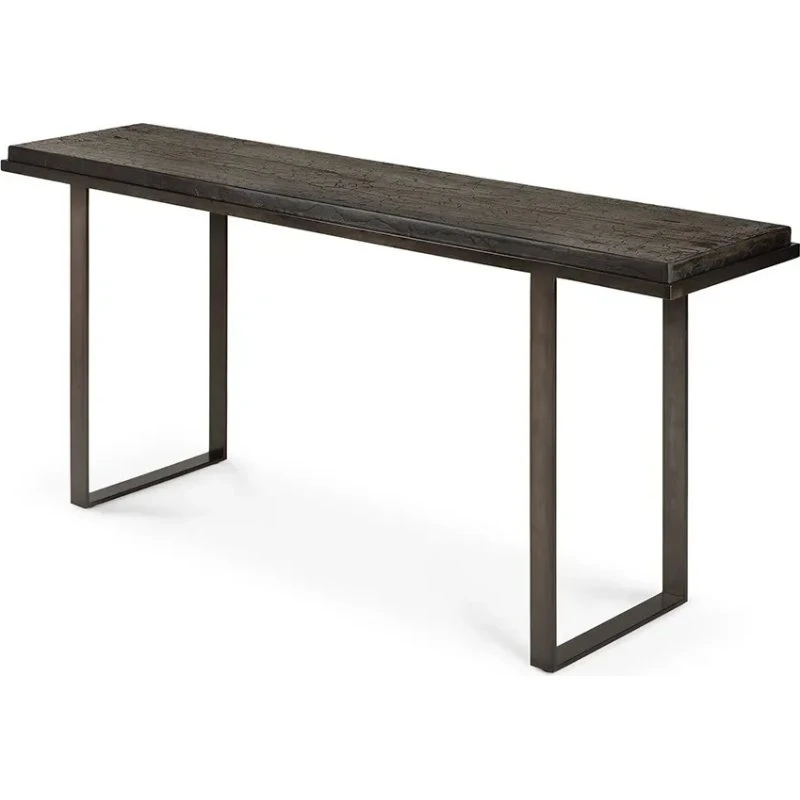 Ethnicraft Stability Konsole Schwarz - Mineral (170x40x75 cm)