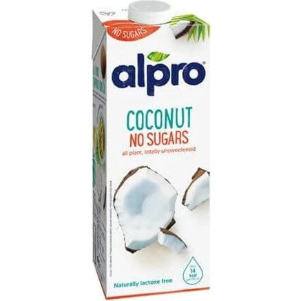 Alpro Ungesüßter Kokosnussdrink, 1 L
