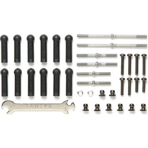 Tamiya DT-03 Li/Re Gewindestangen-Set (6)