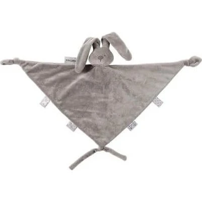 Nattou Plus Maxi Schnulleranhänger & Fingerpuppe, Grau