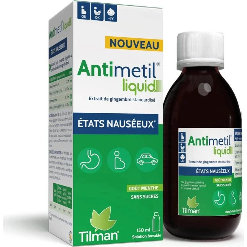 Tilman Antimetil Flüssig 150 ml - Ingwerextrakt mit Minzgeschmack