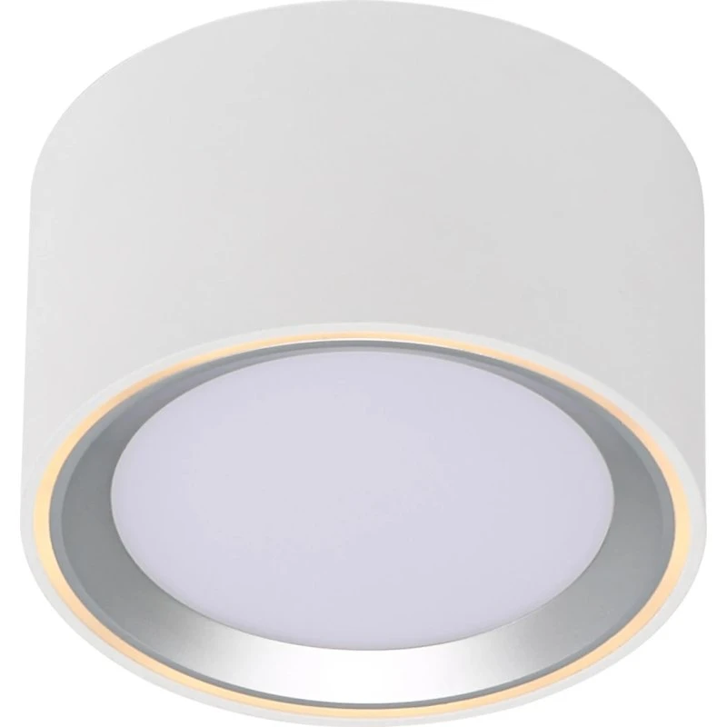 NORDLUX Fallon Spotlight Weiß/Gebürsteter Stahl 6 cm