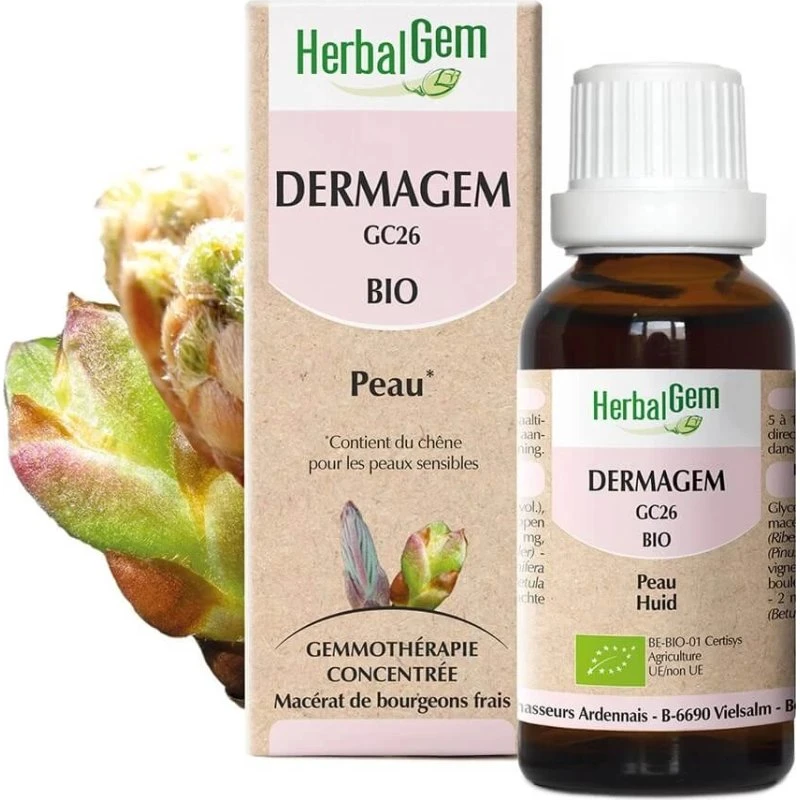 Herbalgem Dermagem Gemmotherapie Hautkomplex 30ml