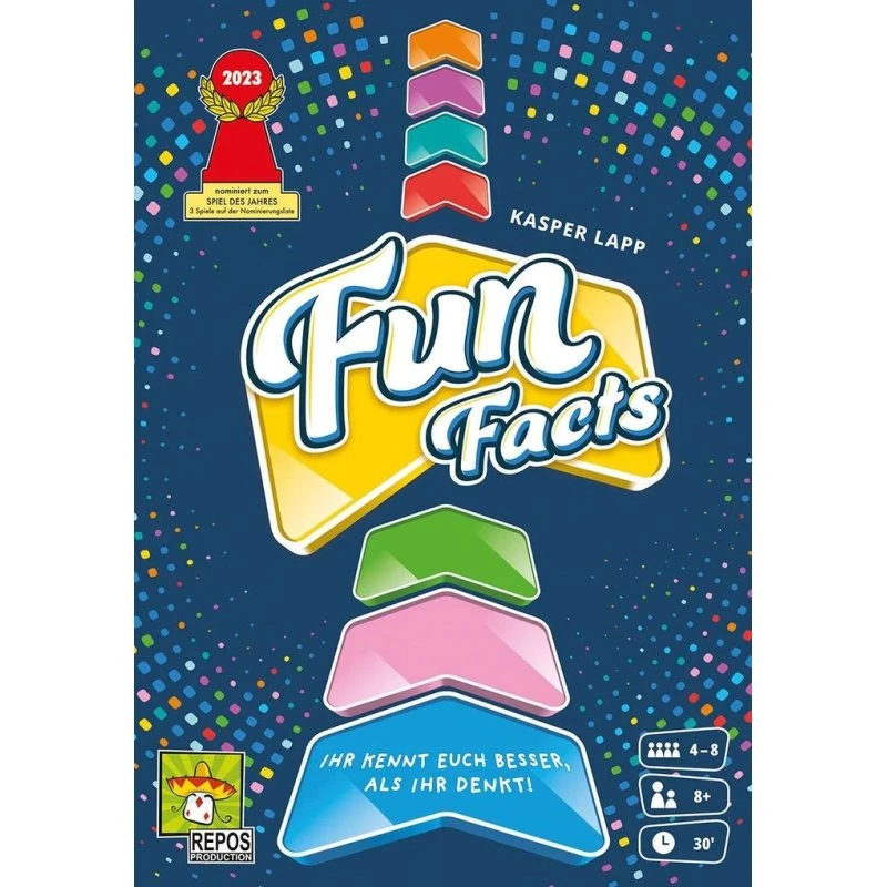 Asmodee Fun Facts - Kartenspiel (Nominiert Spiel des Jahres 2023)