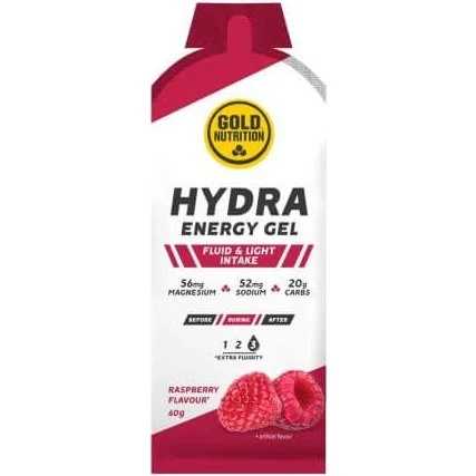 Gold Nutrition Hydra Energy Gel Himbeere 60 g