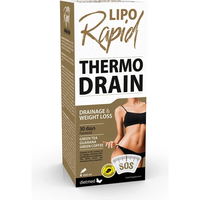 Dietmed Lipo Rapid Thermo Drain Orale Suspension, 600 ml