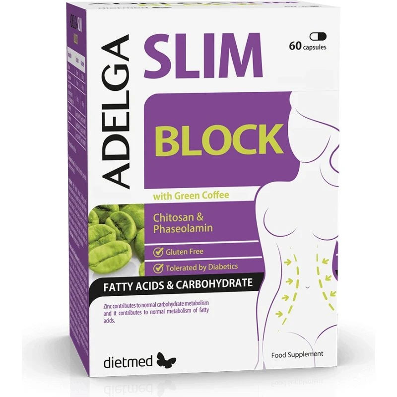 Dietmed Adelga Slim Block, 60 Kapseln