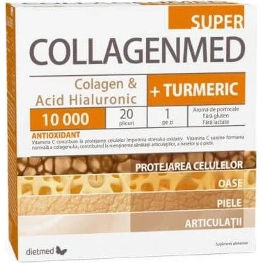 Dietmed Collagenmed Super + Kurkuma, 20 Beutel
