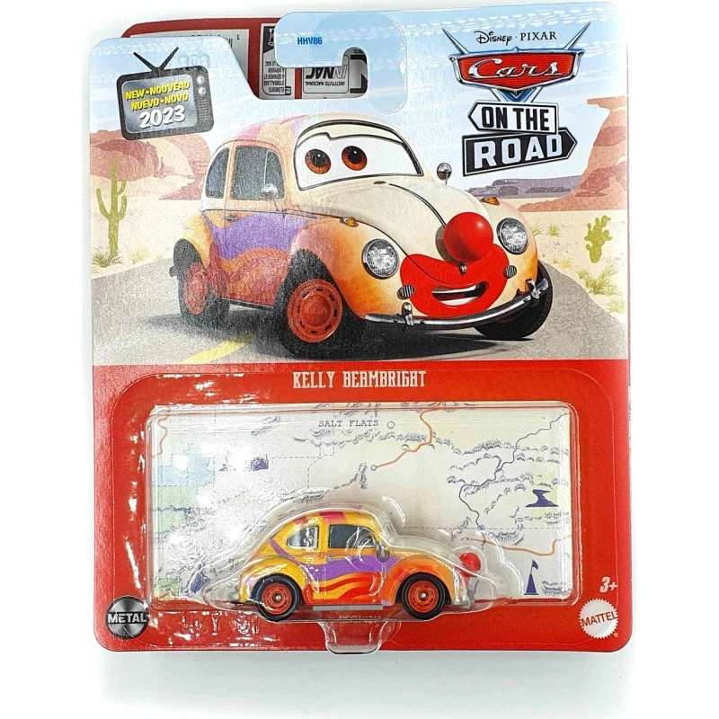 Mattel Disney Cars Kelly Beambright HKY31 1:55 Metallfahrzeug