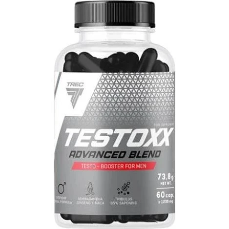 Trec Testoxx Testosteron-Booster, 60 Kapseln
