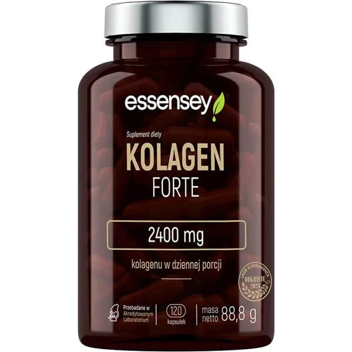 Essensey Collagen Forte, 120 Kapseln mit SOLUGEL™ Kollagen Typ I
