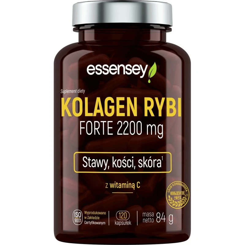 Essensey Fisch Kollagen Forte 2200 mg - 120 Kapseln
