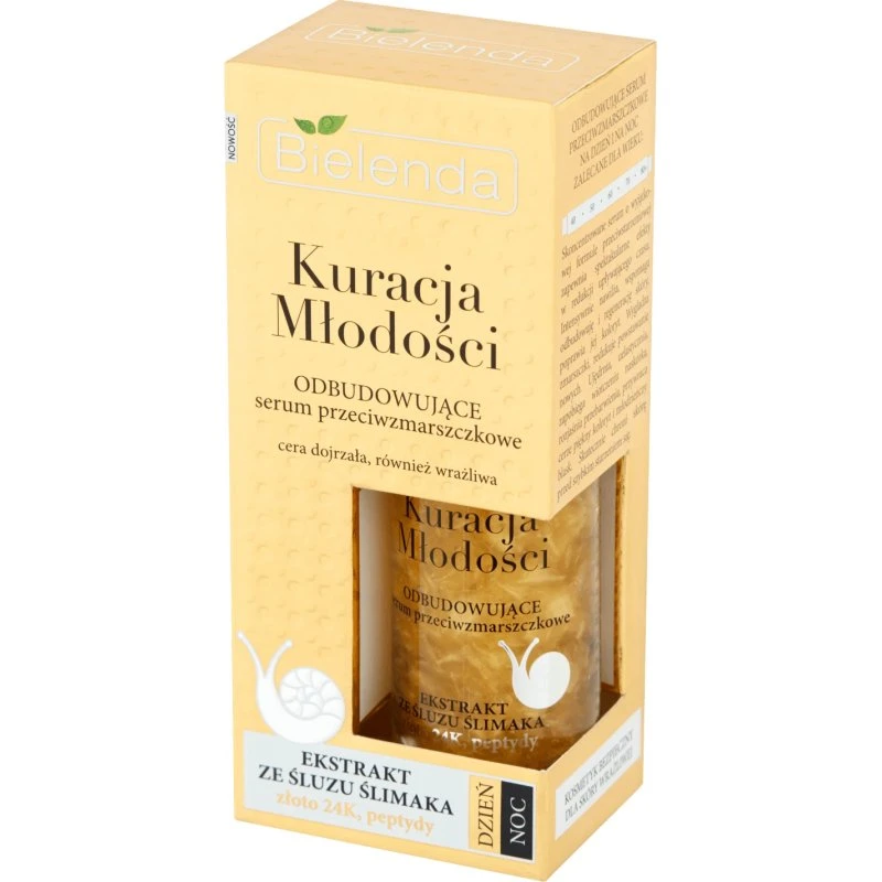 Bielenda Youth Treatment Anti-Falten-Serum mit Schneckenextrakt, 30 ml