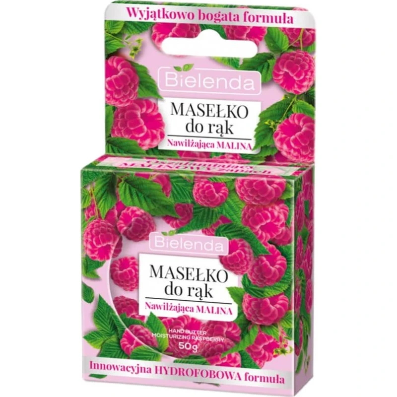 Bielenda Himbeer-Handbutter, Feuchtigkeitsspendend, 50 g