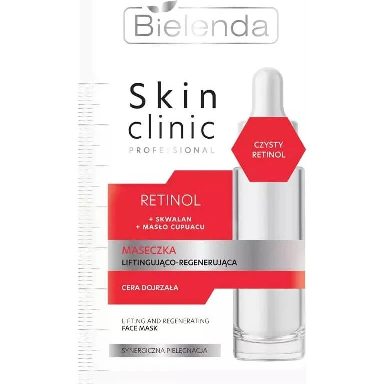 Bielenda Skin Clinic Professionelle Retinol Lifting- & Regenerationsmaske, 8g