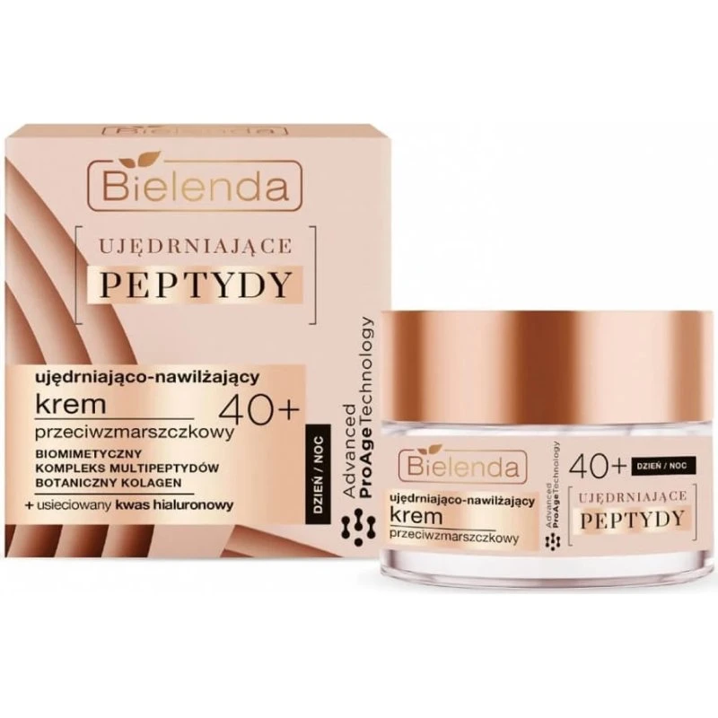 Bielenda Peptide 40+ Anti-Falten Tages- und Nachtcreme, 50ml