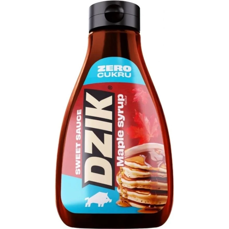 WK DZIK ZERO Ahornsirup-Sauce, zuckerfrei, 425 ml