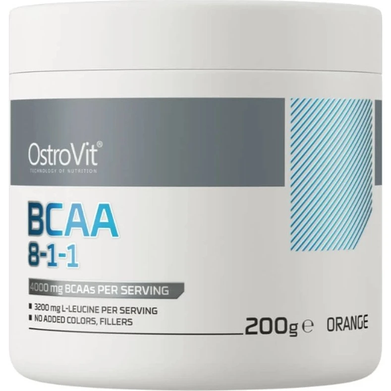 OstroVit BCAA 8-1-1 Orangengeschmack 200 g