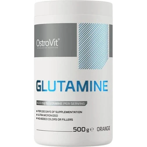 OstroVit Glutamin Pulver Orangengeschmack 500 g