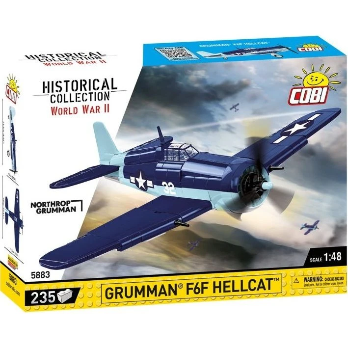 COBI Historical Collection 5883 Grumman F6F Hellcat WWII Bausatz 1:48